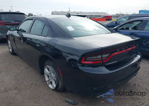 2023 Dodge Charger Sxt из США, поврежденный, VIN 2C3CDXBG4PH645796